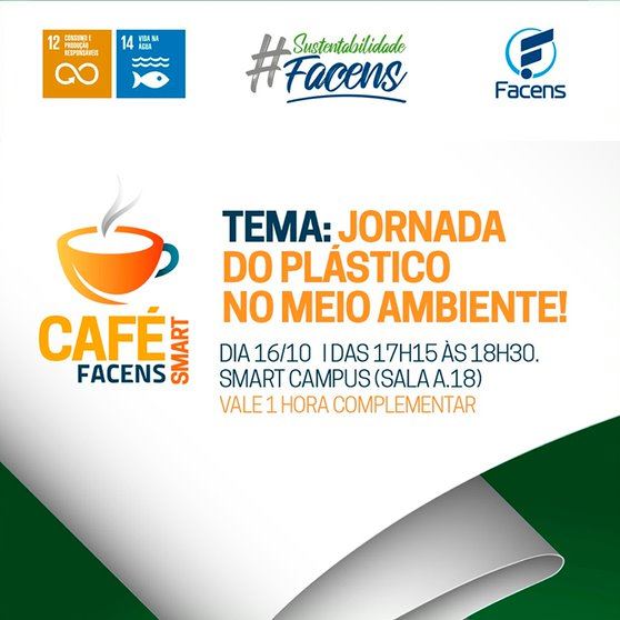 Café Smart com Especialistas – Jornada do Plástico no Meio Ambiente