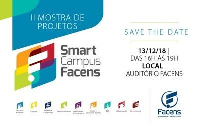 SAVE THE DATE: II Mostra de Projetos Smart Campus Facens