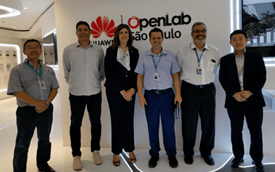 Smart Campus e IPEAS visitou o Laboratório Open Lab Huawei