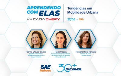 Aprendendo com Elas, por CAOA – Tendências em Mobilidade Urbana