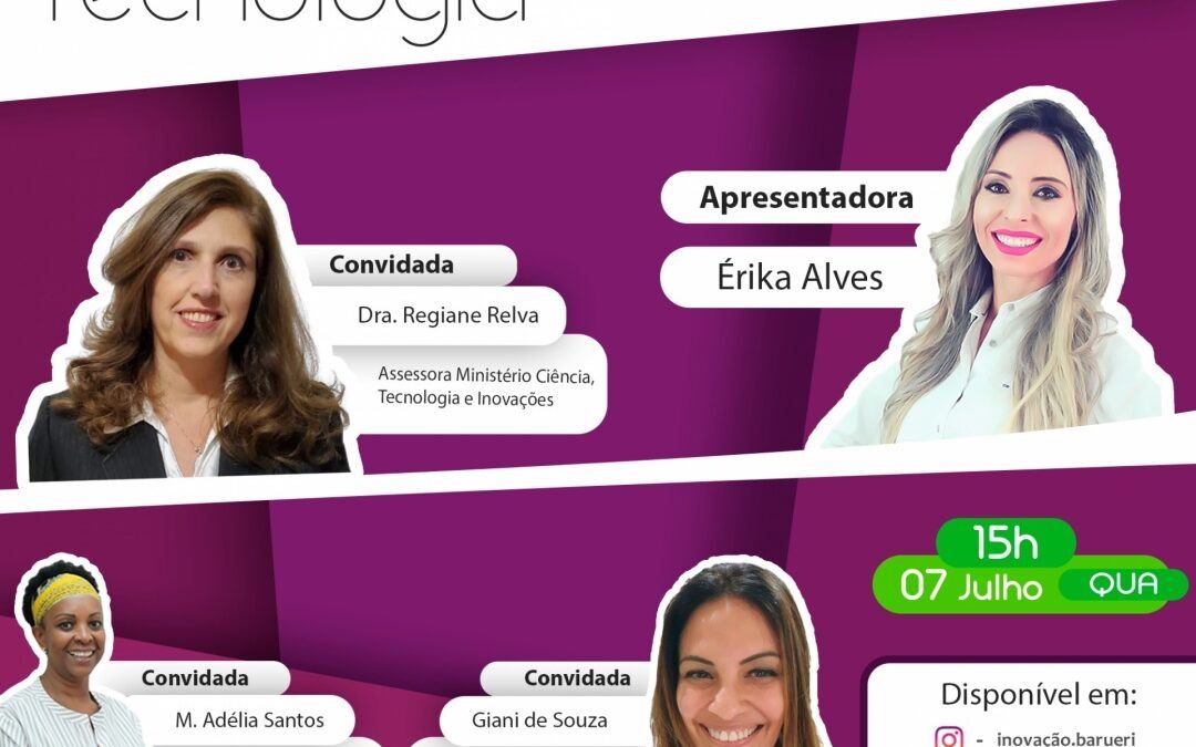 Mulheres na Tecnologia – Julho 2021