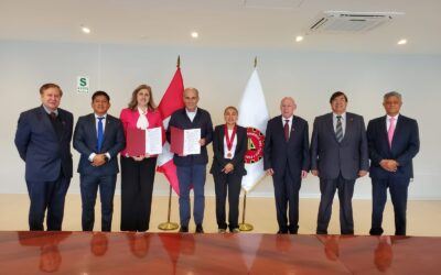 Assinatura do Termo de Cooperação Facens e CIP – Colegio de Ingenieros del Perú