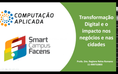 Palestra Transformação Digital e o Impacto nas Cidades e nos Negócios – INPE