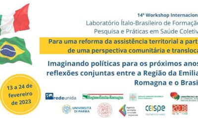 14° WORKSHOP ÍTALO-BRASILEIRO – 5° ENCONTRO DA REDE INTERNACIONAL DE ESTUDOS EM GERONTOLOGIA E SERVIÇOS EM SAÚDE