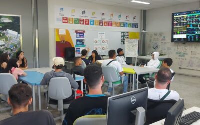 Visita da Escola Estadual Padre Anchieta